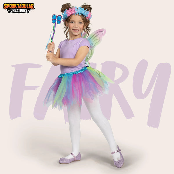Halloween Costume Accessory Fairy Costume Set for Girls