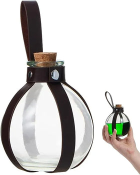 Halloween Dark Cork Potion Bottle