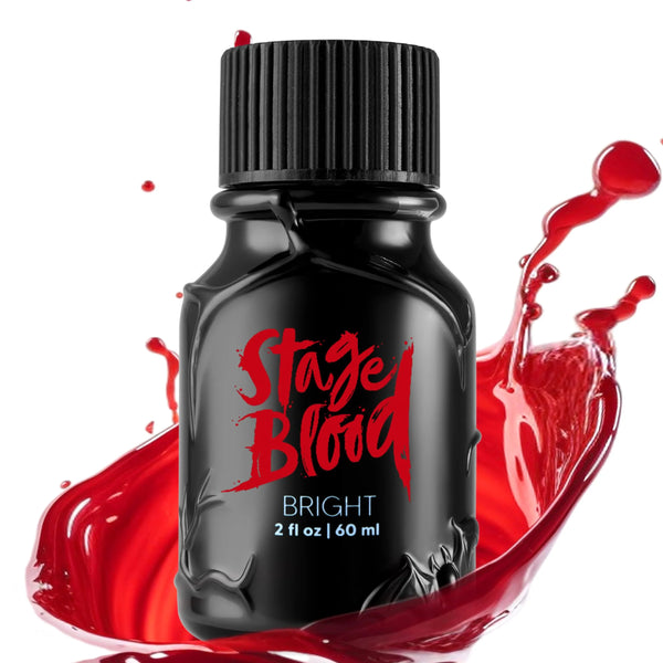 Halloween Fake Blood Makeup, 2 oz Stage Blood Bottle