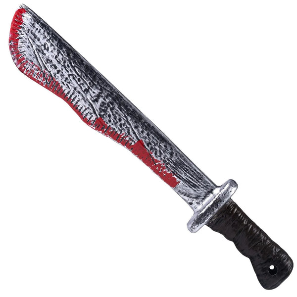 Halloween Fake Machete Prop, Plastic Machete Knife