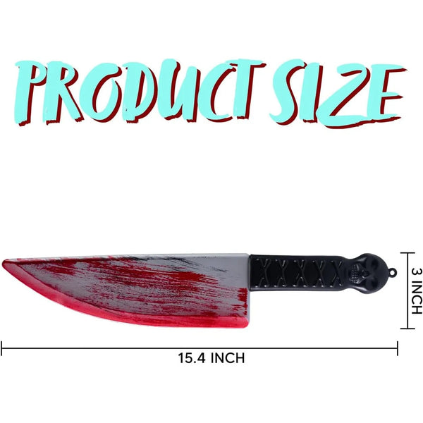 Halloween Fake Plastic Prop Knife Costume Fake Knife Toy Prop Knife Weapons