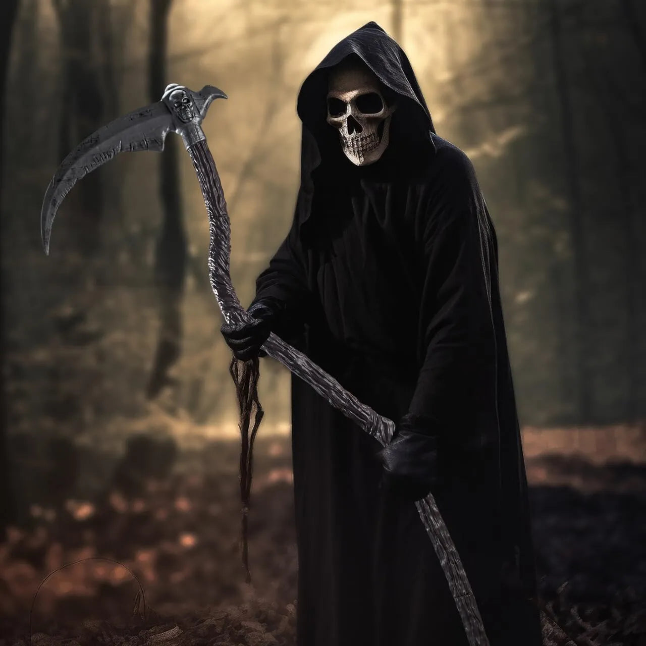 Gravere kanal dobbeltlag Halloween Grim Reaper Scythe Accessories for Halloween Party Pretend P |  Spooktacular Creations