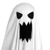 Halloween Kids White Angry Tattered Ghost Costume with Pumpkin Bag