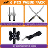 Halloween Ninja Backpack Weapon Toy Set for Kids Halloween Cosplay