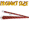 Halloween Red Necktie Wizard Costume Accessory for Unisex Kids Adult