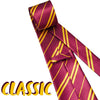 Halloween Red Necktie Wizard Costume Accessory for Unisex Kids Adult