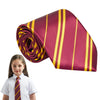 Halloween Red Necktie Wizard Costume Accessory for Unisex Kids Adult