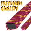 Halloween Red Necktie Wizard Costume Accessory for Unisex Kids Adult