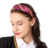 Halloween Red Stripe Headband, Witch Headwear for Women and Girls