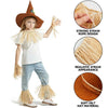Halloween Scarecrow Costume Set Include Hat and Skirt
