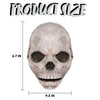 Halloween Skull Mask with Moving Jaw, Halloween Full Head Skull Mask