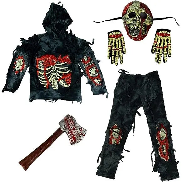 Halloween Zombie Deluxe Costume with Toy Axe