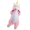 Inflatable Pink Rainbow Unicorn Costume