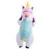 Inflatable White Unicorn Full Body Costume