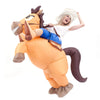 Inflatable Cowboy Riding-a-horse Deluxe Costume Set