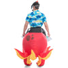 Inflatable Ride-On-Octopus Costume - Adult