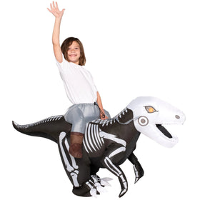 Ride-on Skeleton Raptor Inflatable