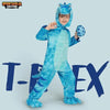 Creations Realistic Blue T-Rex Costume，Dinosaur Costume