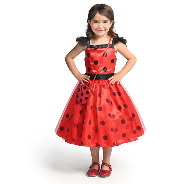 Kids Ladybug Costume, Ladybug Tutu Dress for Girls