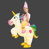 Light-up Unicorn Ride-On Inflatable Costume