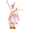 Light-up Unicorn Ride-On Inflatable Costume