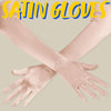Long Opera Party Silk Gloves 20s Satin Dress Gloves for Women