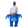 Inflatable  Ride-On Ice Dragon Costume Cosplay