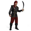 Men Ruthless Rogue Pirate with Bandana Vest Pants