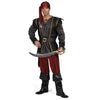 Men Ruthless Rogue Pirate with Bandana Vest Pants