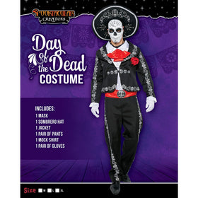 Day of the Dead Costume Set - Adult