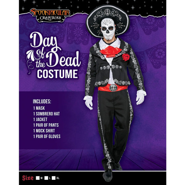 Day of the Dead Costume Set - Adult