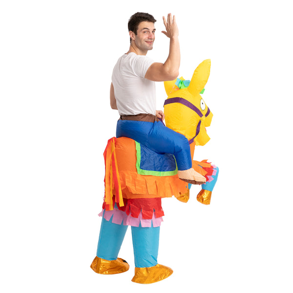 Llama Inflatable Ride-On Dress Costume - Adult
