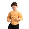 Child Boy Body Builder Costume Muscle Suit for Halloween Dress Up