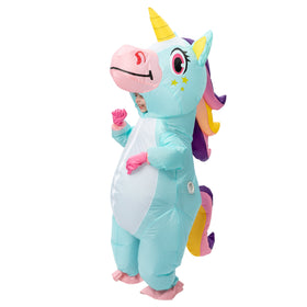 inflatable ride a unicorn costume Costume - Child