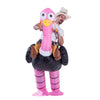 Riding-an-ostrich Costume Inflatable - Adult