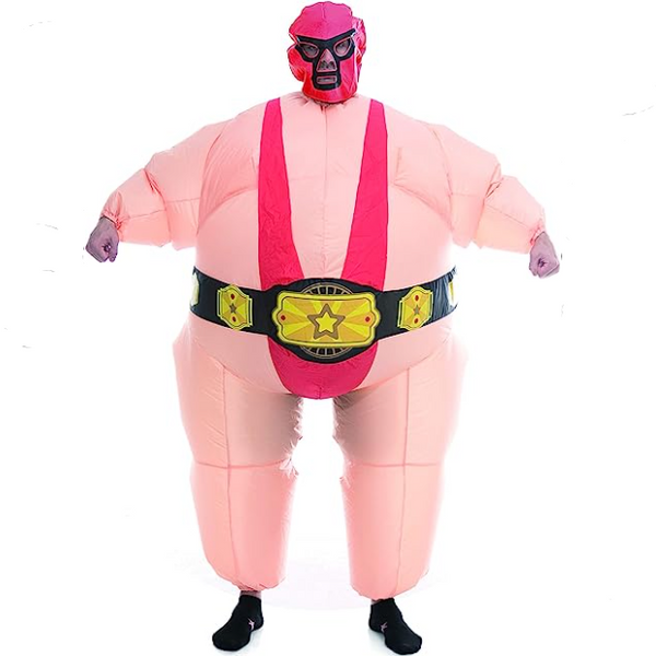 Inflatable Wrestler Costume - Adult