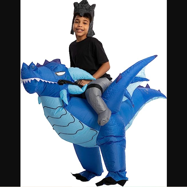 Inflatable Ride On Ice Dragon Costume Cosplay Spooktacular Creations