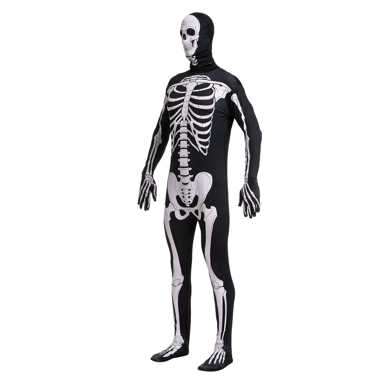 Skeleton Bodysuit Costume Men SPOOKTACULAR Spooktacular Creations