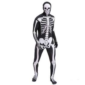 Skeleton Bodysuit Costume - Adult