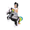 Skeleton Unicorn Ride-On Inflatable Costume - Adult