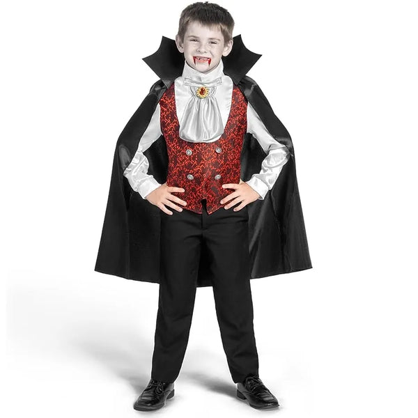 Spooktacular Creations Boys Darkness Vampire Costume