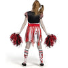 Spooktacular Creations Halloween Scary Zombie Cheerleader Costume for Girls