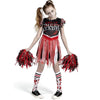Spooktacular Creations Halloween Scary Zombie Cheerleader Costume for Girls