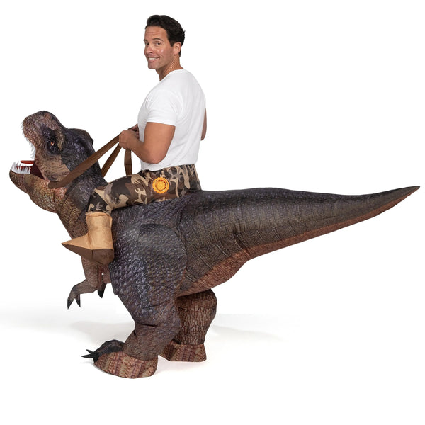 T-Rex Inflatable Costume Adults, Air Blow Up Costumes