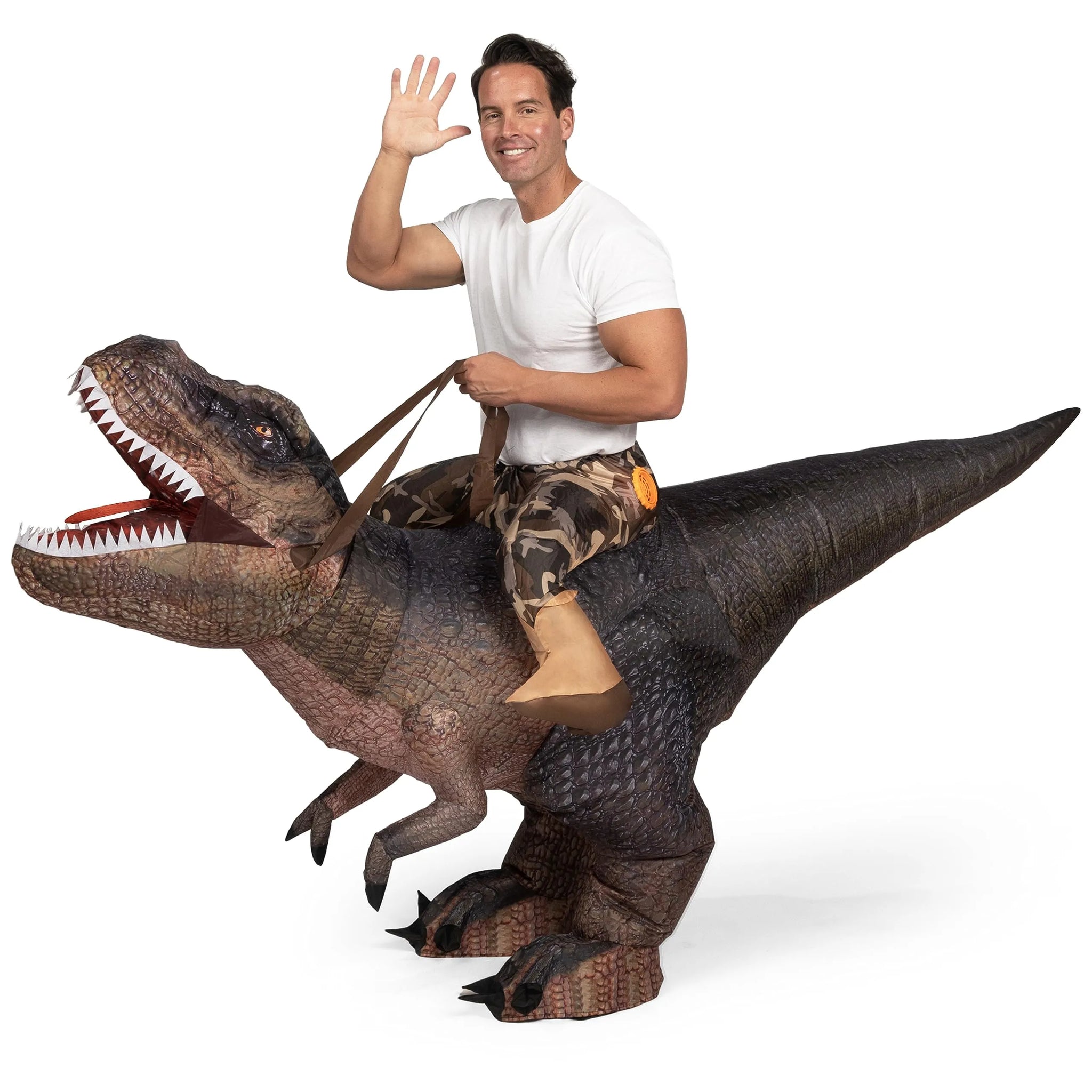 T-Rex Inflatable Costume Adults, Air Blow Up Costumes
