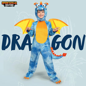 Toddler Dragon Costume with Tail Wings for Kids Role Play