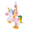 Unicorn Ride-On Inflatable Costume - Child