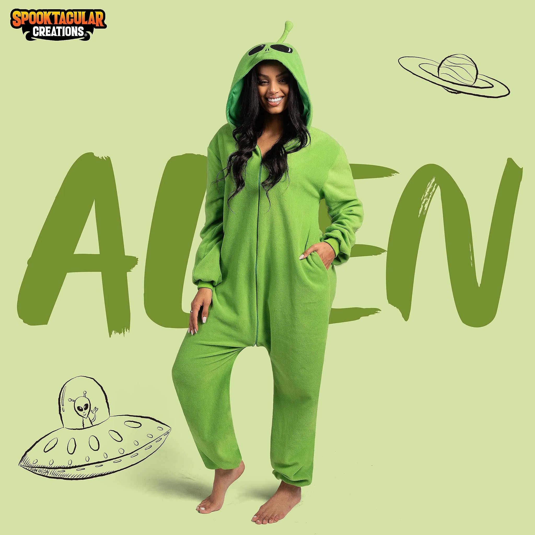 Alien jumpsuit costume hotsell