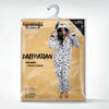 Unisex Adult Dalmatian Pajama Plush Costume with Hat Tail