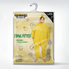 Unisex Adult Pineapple Pajama Plush Jumpsuit Yellow Hooded Dress Up